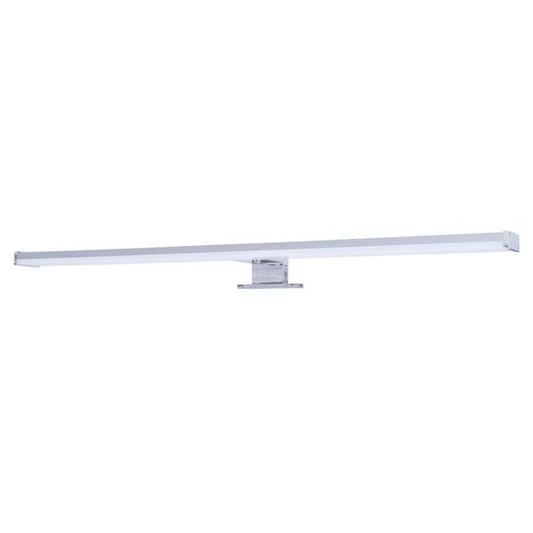 Nástěnné svítidlo Solight 12W, 900lm, 4000K, IP44, 60cm stříbrné

