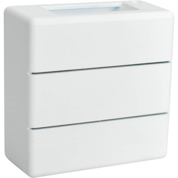 Nástěnné svítidlo IMMAX LUXLINE, venkovní LED, 6W, 3000K, IP54 bílé

