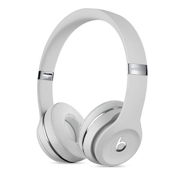 Sluchátka Beats Solo3 Wireless On-Ear - saténově stříbrná 

