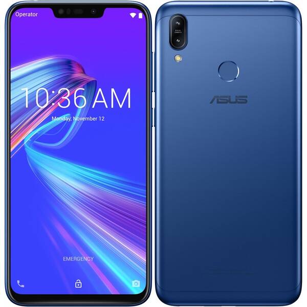 Mobilní telefon Asus Max M2 Dual SIM modrý

