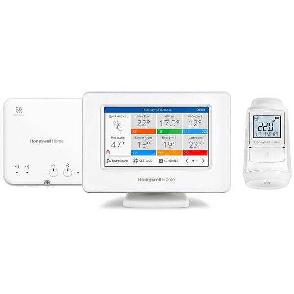 Kompletní sada Honeywell Home EvoHome EVO HAUS-PLUS bílá

