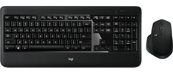 Klávesnice s myší Logitech MX900 Performance, UK černá


