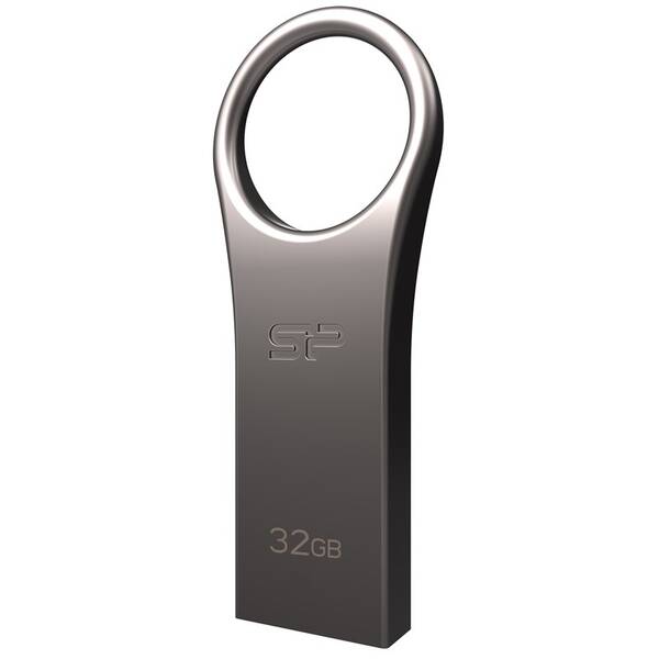 USB Flash Silicon Power Jewel J80 32 GB stříbrný

