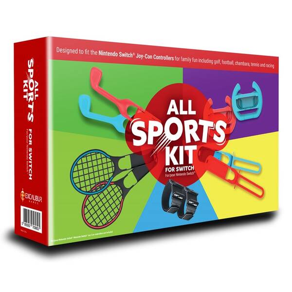 Herní set Excalibur Games Nintendo Switch All Sports Kit 

