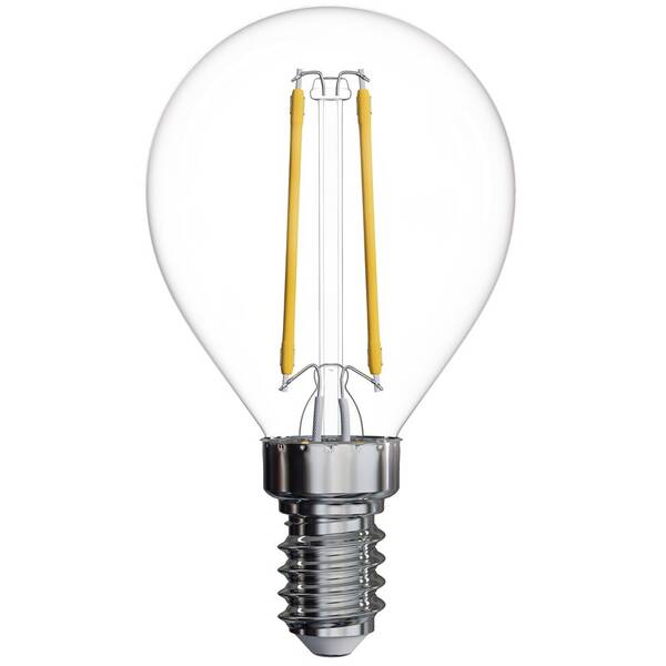 Žárovka LED EMOS Filament Mini Globe, E14, 1,8 W, neutrální bílá 

