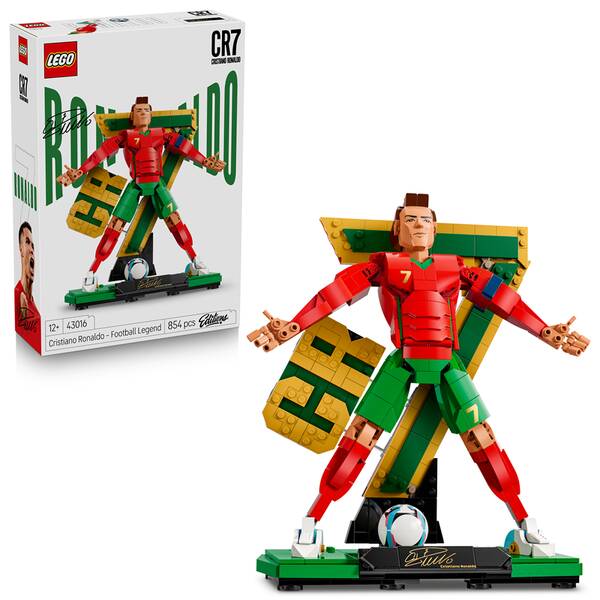 Stavebnice LEGO® Editions 43016 Cristiano Ronaldo – Fotbalová legenda 

