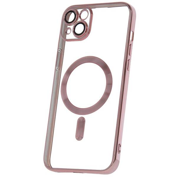 Kryt na mobil CPA Mag Color Chrome na Apple iPhone 14 Plus růžový

