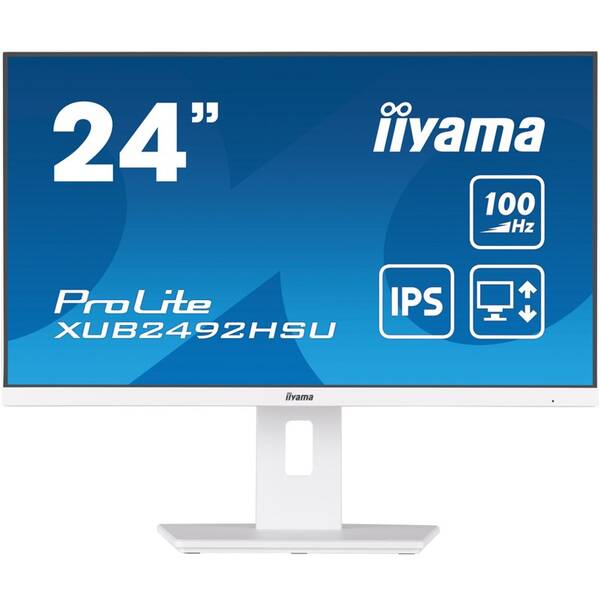 Monitor IIYAMA ProLite XUB2492HSU-W6 bílá barva
