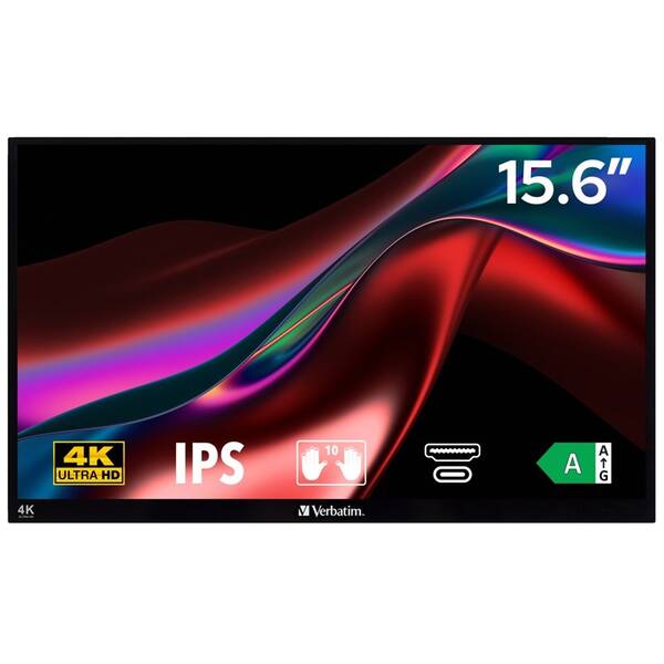 Monitor Verbatim PMT-15-4K černý


