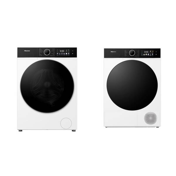 Set výrobků Hisense WF3I8043BWF + DH3I802BWCD bílý


