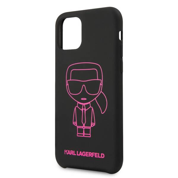 Kryt na mobil Karl Lagerfeld na Apple iPhone 11 černý

