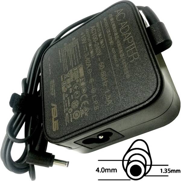 Napájecí adaptér Asus 65W 19V(W.M)BK 4PHI s EU plugem 

