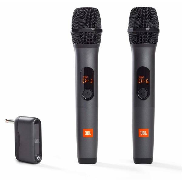 Mikrofon JBL Wireless, 2ks černý


