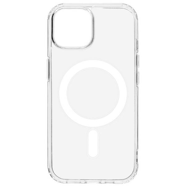 Kryt na mobil Tactical MagForce na Apple iPhone 15 průhledný

