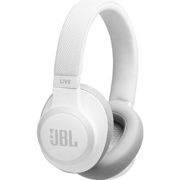 Sluchátka JBL LIVE 650BTNC bílá

