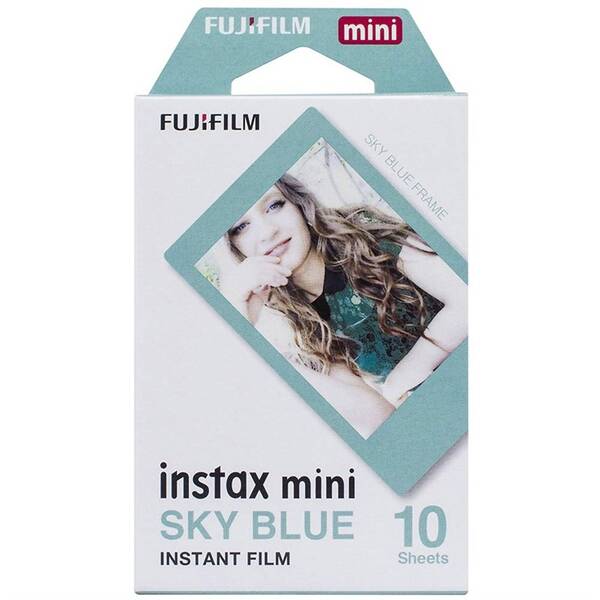 Instantní film Fujifilm Instax Mini Sky Blue Frame 10 ks 

