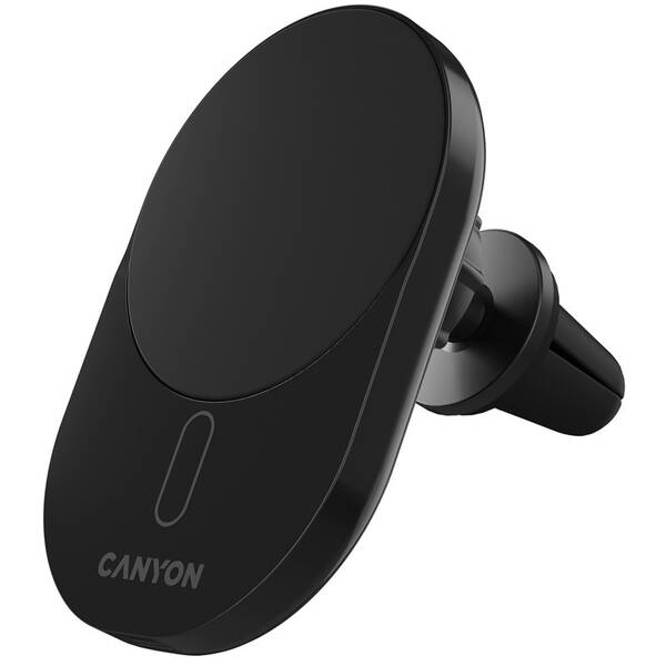 Držák na mobil Canyon OnGrip 105 15W Qi2 černý

