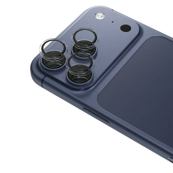 Ochranné sklo čočky fotoaparátu Epico Glass Lens Protectors s aplikátorem na Apple iPhone 17 Pro/17 Pro Max 

