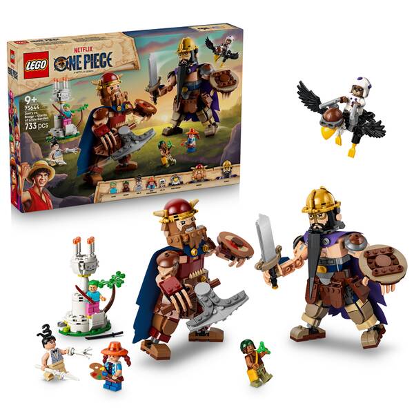 Stavebnice LEGO® ONE PIECE 75644 Dorry vs. Brogy – Obři ze Zahrádky 

