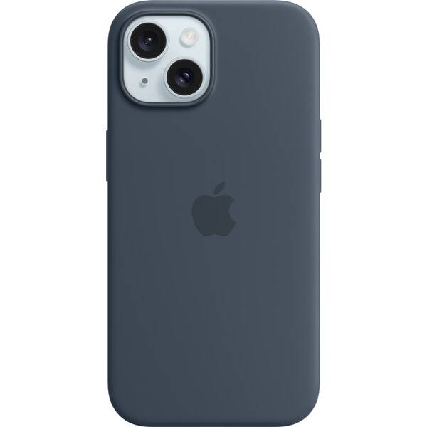 Kryt na mobil Apple s MagSafe pro iPhone 15 - bouřkově modrý 

