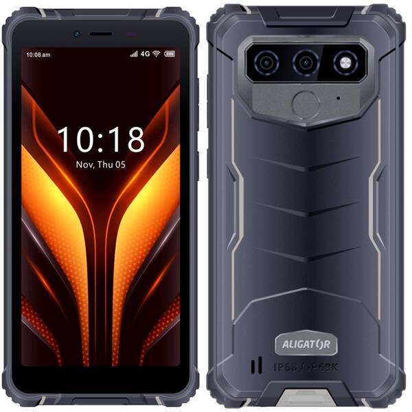 Mobilní telefon Aligator RX850 eXtremo 4 GB / 64 GB černý/šedý

