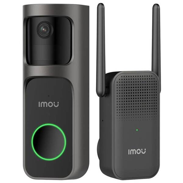 Videozvonek Imou Doorbell 2S Kit černý

