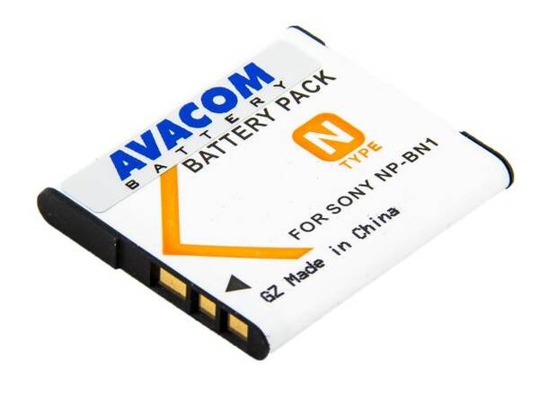 Baterie Avacom Sony NP-BN1 Li-Ion 3.6V 650mAh 2.4Wh 

