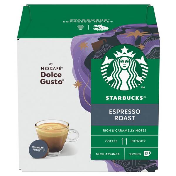 Kapsle pro espressa Starbucks DARK ESPRESSO ROAST (12 ks) 

