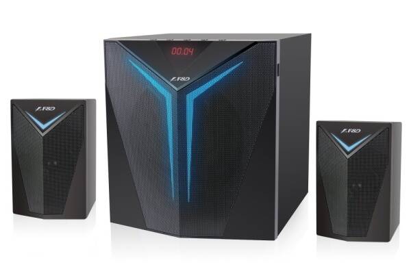 Reproduktory Fenda F&D F560X 2.1, bluetooth, rádio, USB, dálkové ovládání černé

