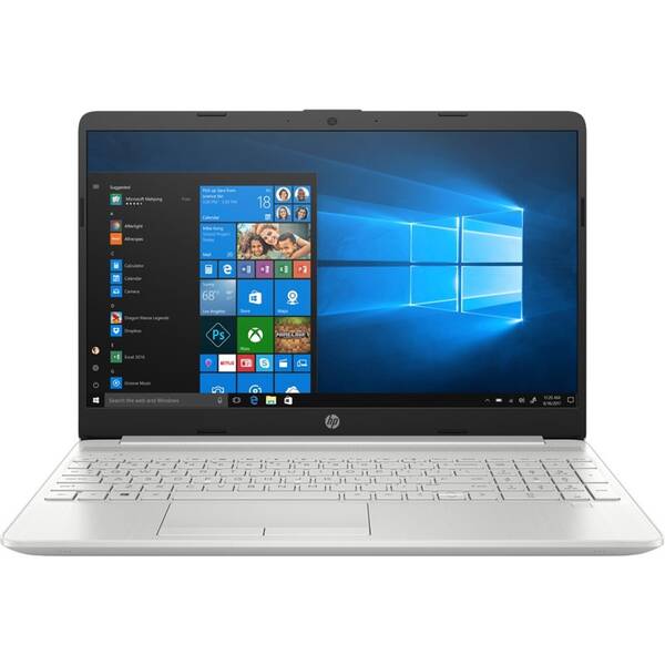 Notebook HP 15-dw0600nc stříbrná barva
