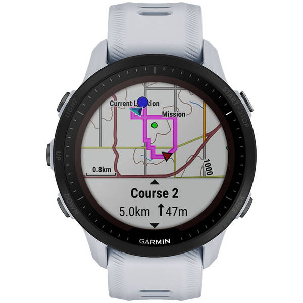 Chytré hodinky Garmin Forerunner 955 PRO Solar bílé

