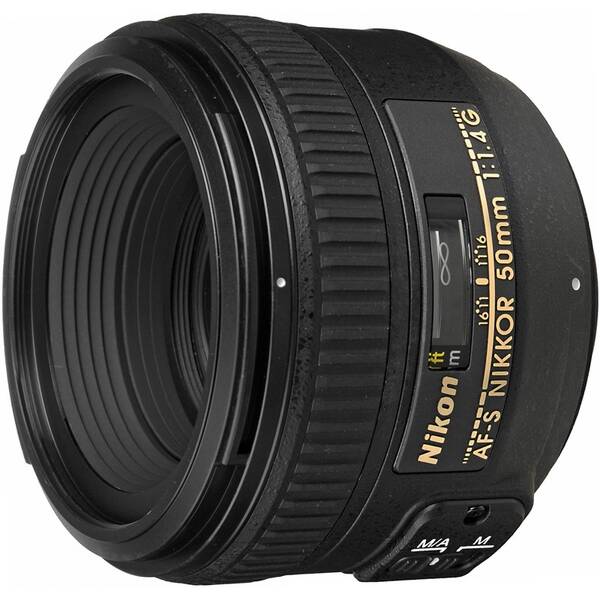 Objektiv Nikon 50 mm f/1.4G AF-S černý

