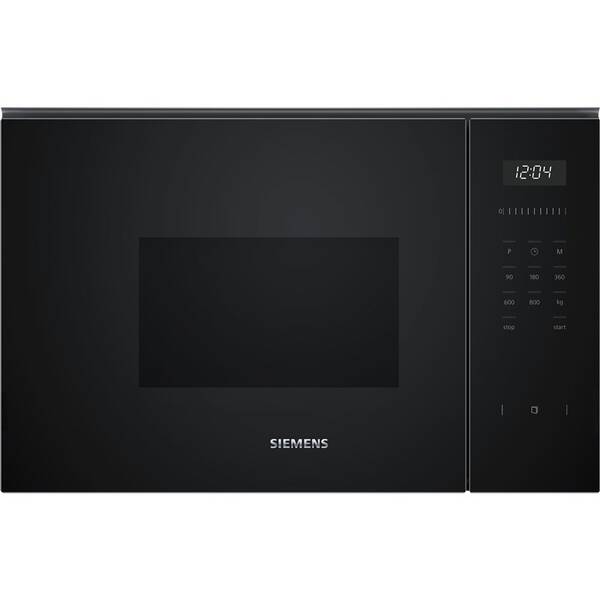 Mikrovlnná trouba Siemens BF525LMB1 černá barva
