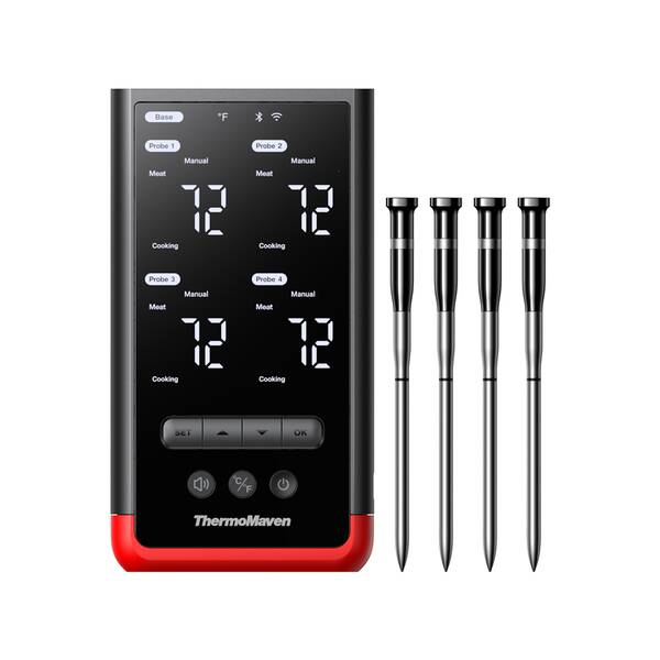 Teploměr do masa ThermoMaven P4 černý

