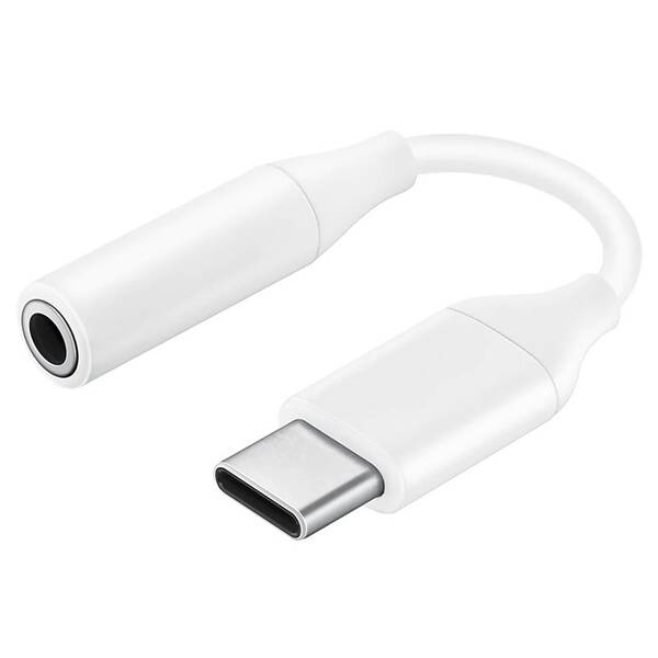 Redukce Samsung USB-C/3,5mm jack bílá


