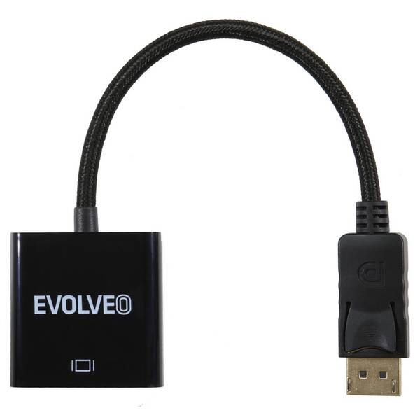 Redukce Evolveo DisplayPort/VGA černá

