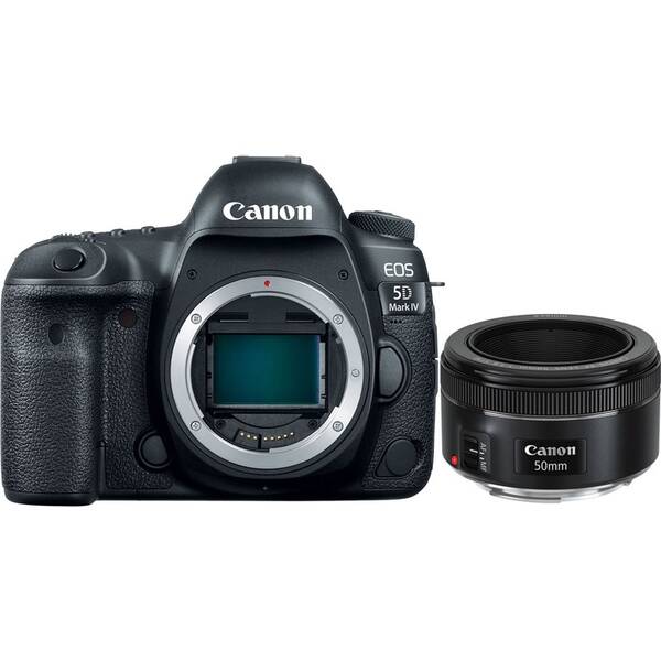 Set výrobků Canon 5D Mark IV + EF 50 mm f/1.8 STM 

