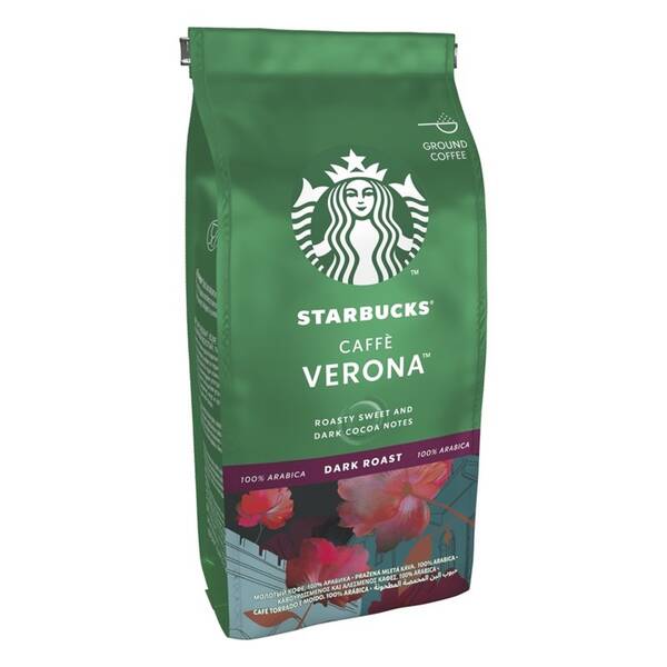 Káva mletá Starbucks DARK CAFFE VERONA 200g 

