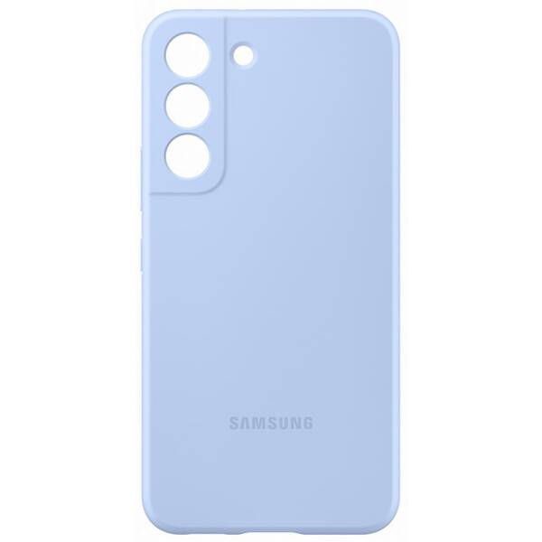 Kryt na mobil Samsung Silicone Cover na Galaxy S22 modrý

