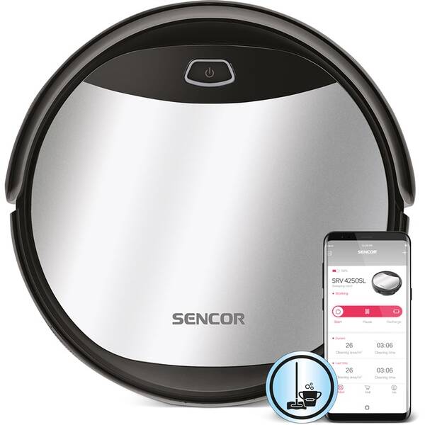 Robotický vysavač Sencor SRV 4250SL-EU3 

