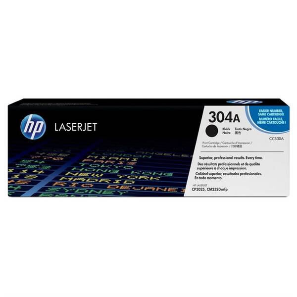 Toner HP 304A, 3 500 stran černý

