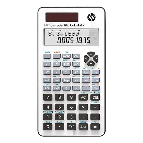 Kalkulačka HP HP-10SPLUS/INT BX, vědecká bílá

