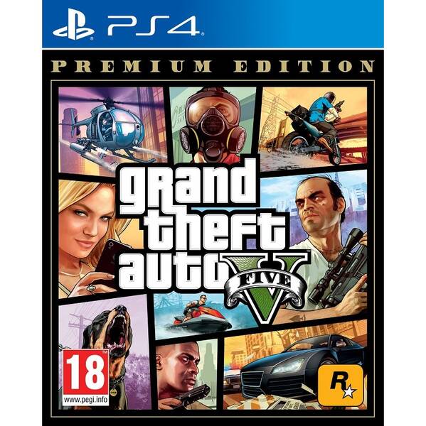 Hra RockStar Grand Theft Auto V - Premium Edition 
 Hra RockStar Grand Theft Auto V - Premium Edition