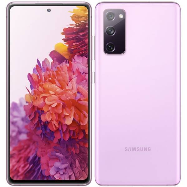 Mobilní telefon Samsung S20 FE 5G 128 GB - ZÁNOVNÍ - 12 měsíců záruka růžový/fialový

