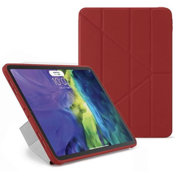 Pouzdro na tablet Pipetto Origami na Apple iPad Air 10.9"(2020) červené

