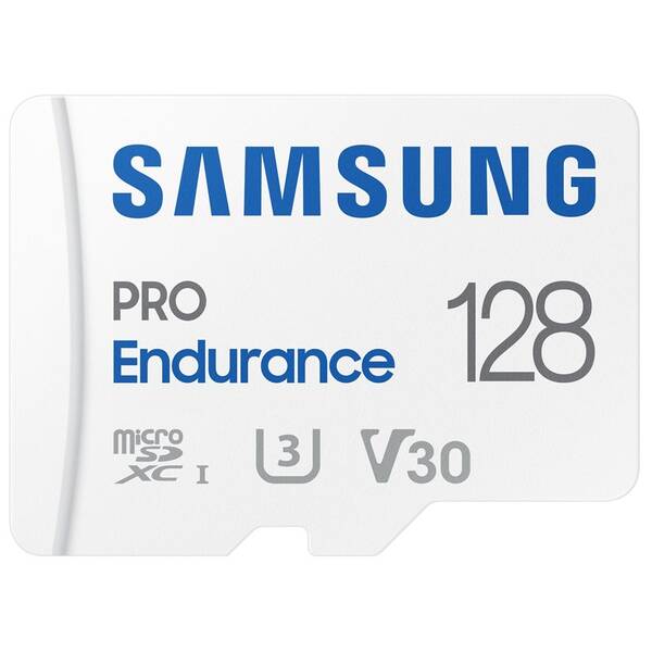 Paměťová karta Samsung 128GB UHS-I U3 (100R/40W) + SD adaptér 

