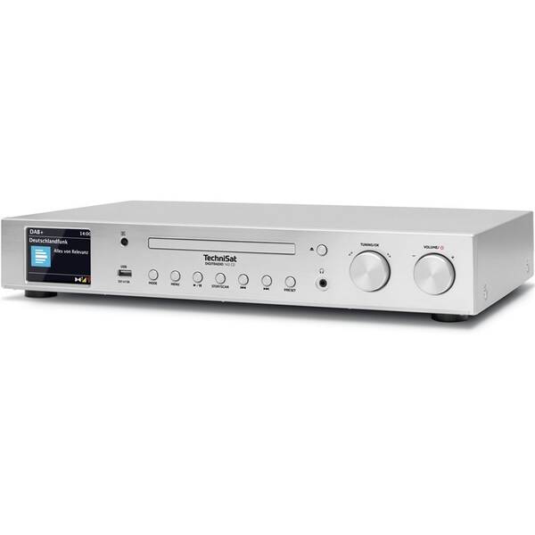 Internetový radiopřijímač s DAB+ TechniSat DIGITRADIO 143 CD (V3) stříbrný

