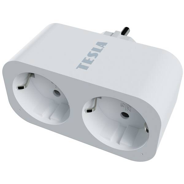 Chytrá zásuvka Tesla Dual SD300 bílá

