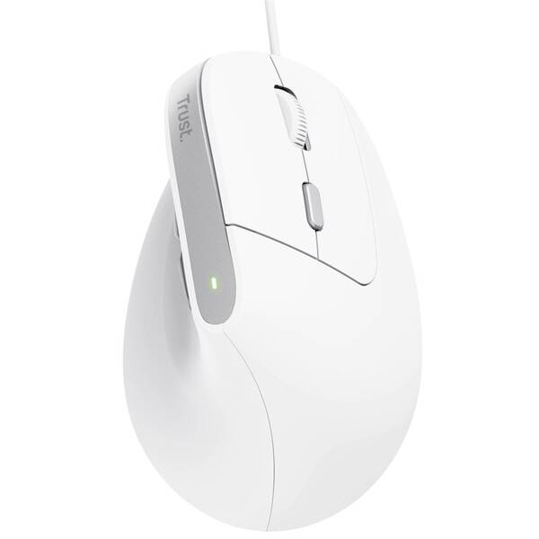 Myš Trust Bayo II Ergonomic bílá

