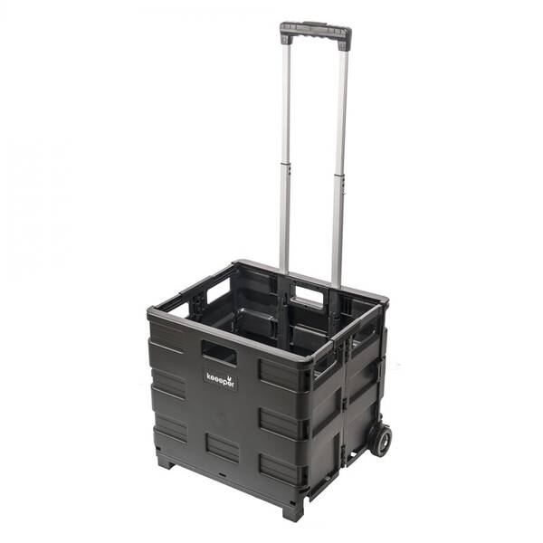Přepravní vozík Keeeper Olli 45l Black 

